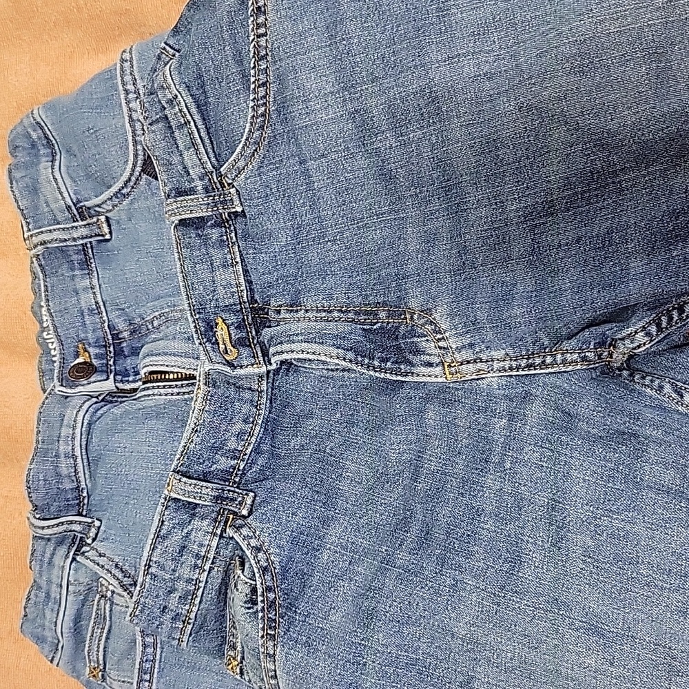 Classic Straight Blue Jeans 2 Pair